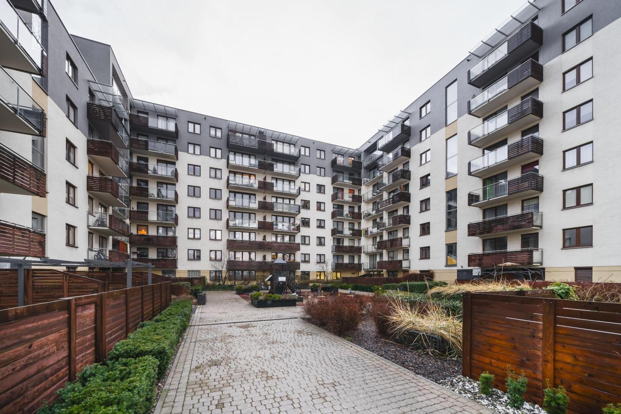 Apartament Z Tarasem Oraz Podziemnym Parkingiem Apartment Krakow Bagian luar foto