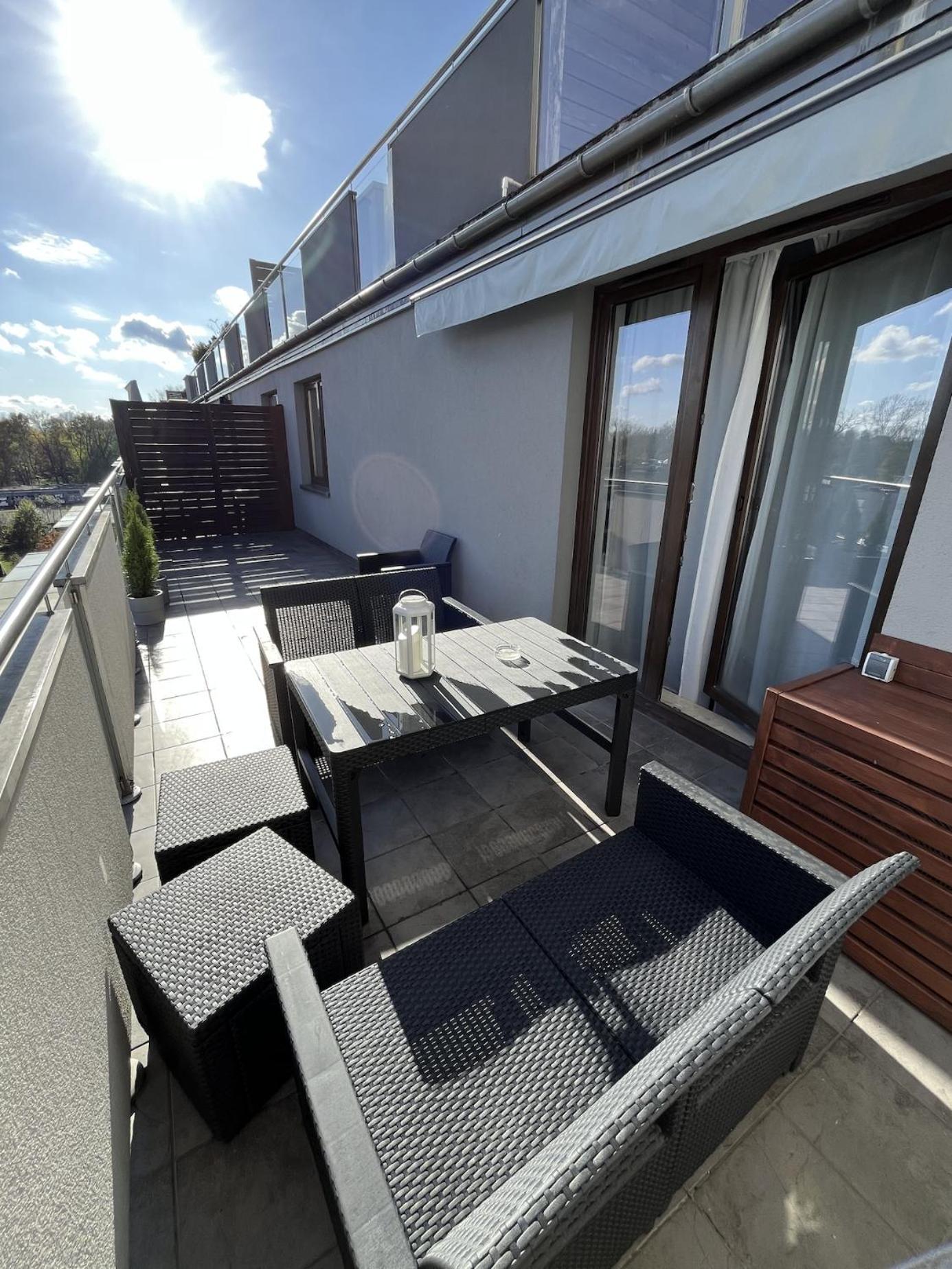 Apartament Z Tarasem Oraz Podziemnym Parkingiem Apartment Krakow Bagian luar foto