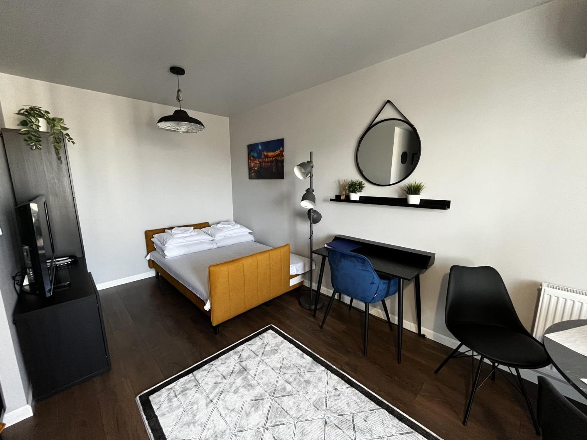 Apartament Z Tarasem Oraz Podziemnym Parkingiem Apartment Krakow Bagian luar foto